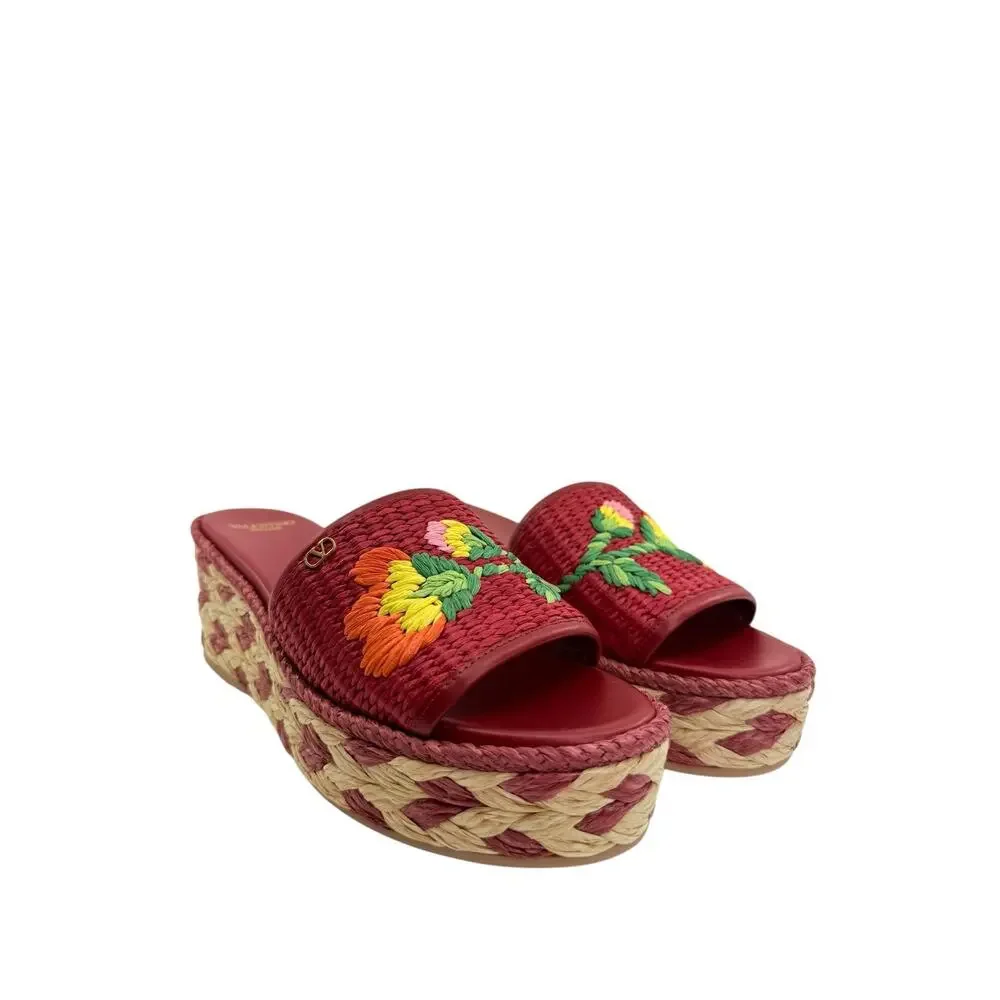 Valentino Garavani Espadrille Slides (37/7)